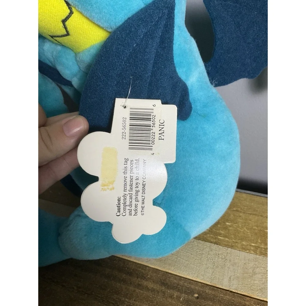 Vintage Disney Disneyland Hercules Blue Panic Plush 13
